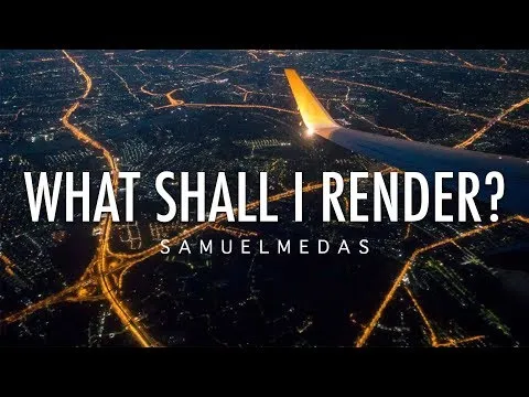 What Shall I render by Samuel Medas video thumbnail