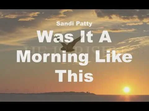 Was It A Morning Like This official video thumbnail