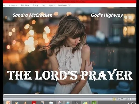 The Lord's Prayer by Sandra McCracken video thumbnail
