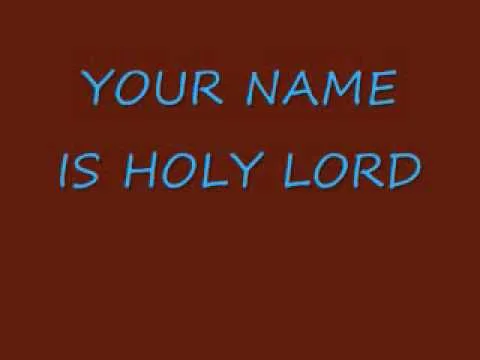 You Are Holy by Shana Wilson Williams video thumbnail