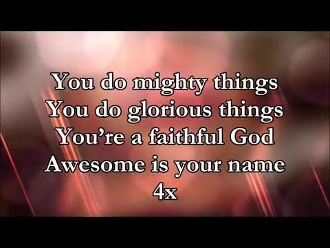 You Do Mighty Things official video thumbnail