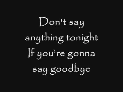 Say Goodbye official video thumbnail