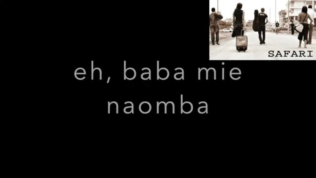 Naomba baba Lyrics -  Adawnage Band
