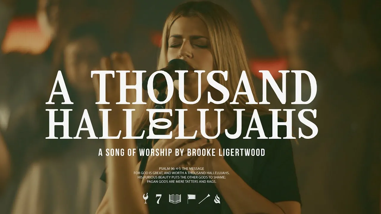 A Thousand Hallelujahs Lyrics -  Brooke Ligertwood