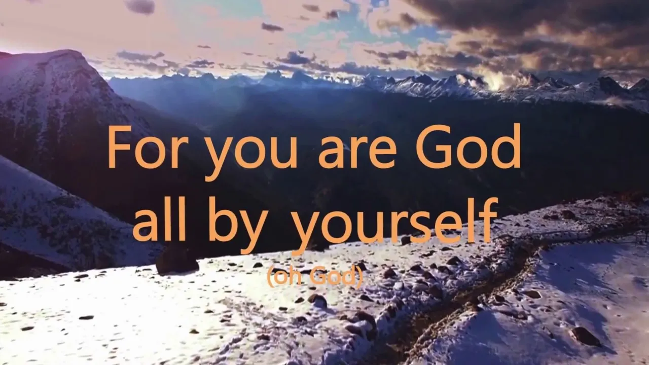 God All By Yourself Lyrics -  EBEN