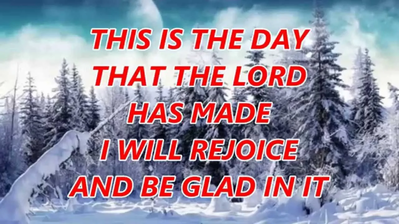 This is The Day That The Lord Has Made Lyrics -  Fred Hammond