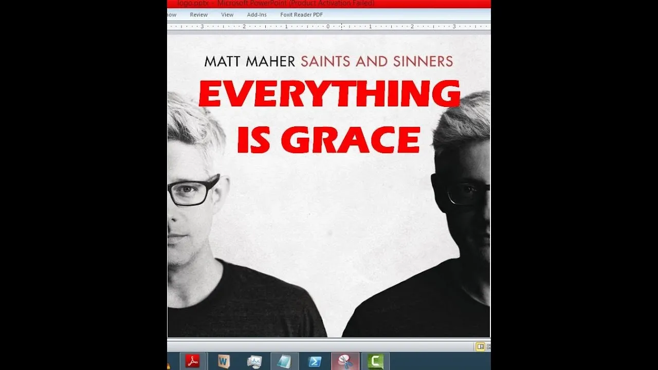Everything Is Grace Lyrics -  Matt Maher