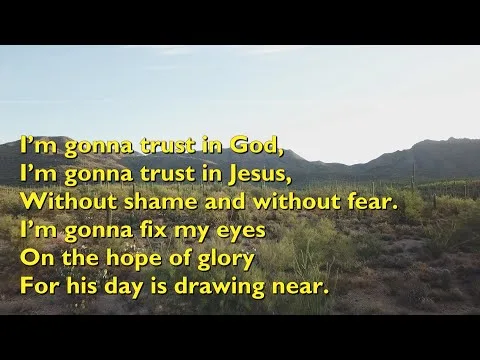 Gonna Trust in God by Sovereign Grace Music video thumbnail