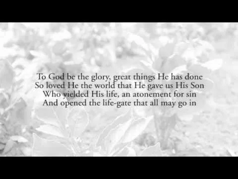 Great and Precious Promises by Sovereign Grace Music video thumbnail