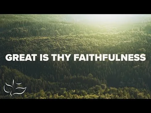Great Is Your Faithfulness by Sovereign Grace Music video thumbnail