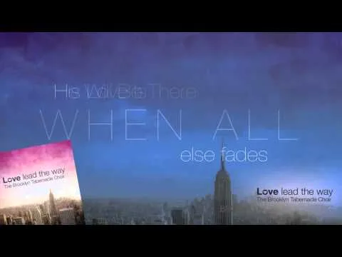 Faithful To The End by The Brooklyn Tabernacle Choir video thumbnail
