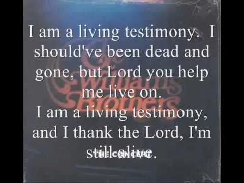 Living Testimony official video thumbnail