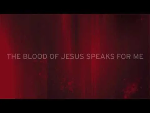The Blood Of Jesus Speaks For Me official video thumbnail