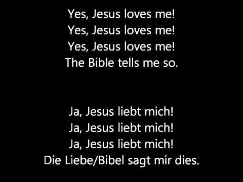 Jesus Loves me The Bible tells me so by William Bradbury video thumbnail