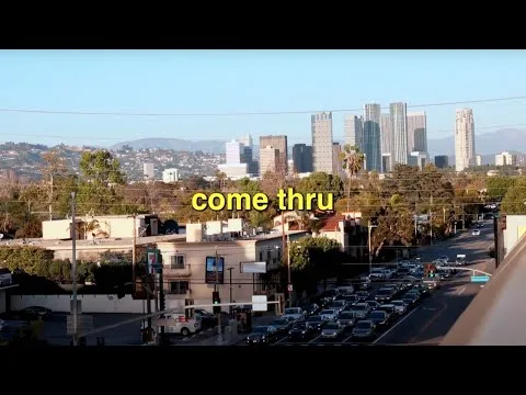 Come Thru official video thumbnail